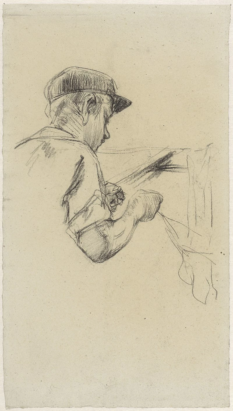 Ragazzo al lavoro in una tintoria di cotone - Rijksmuseum Amsterdam